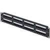 StarTech.com Pannello Patch Cat6 da 48 porte 2U montabile su rack, RJ45, UTP, 11