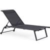 Bizzotto LETTINO C-RUOTE TAYLOR GRIGIO SC/ANTRACITE