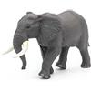 Papo - Statuina Elefante d'Africa Realistica Giocattolo per Bambini - 3 Anni + - Collezione Vita Selvaggia - Gioco Educativo Scoperta della Fauna - Idea Regalo Giocattolo Bambina Bambino