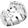 Uno de 50 UNOde50 anello da donna, in argento Sterling 925, misura 15, 17.02 mm, lega di metallo, gioielli fatti a mano