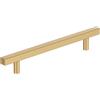 Amerock 10BX37178CZ | Maniglia per armadietti in bronzo champagne | 160 mm da centro a centro | Confezione da 10 | Tiranti quadrati | ferramenta per mobili
