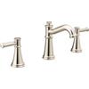 Moen T6405NL Rubinetto da Bagno con Due Maniglie, Nichel Lucido