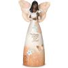Pavilion Gift company 19100 Mother is Forever in My Heart Ebony Angel Figurine, 22,9 cm