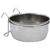 Nobby Ciotola per Uccelli in Acciaio Inox, da Appendere, 8,0 cm, 0,15 l.