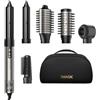 7MAGIC Air Styler 6 In 1, Asciugacapelli Ionico, 110.000 Giri/min, Spazzola Rotante Per Capelli, Arricciacapelli Automatico, Spazzola Lisciante, per Styling, Volume, Arricciatura e Lisciatura