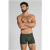 Intimissimi Boxer In Cotone Mercerizzato Filo Premium Verde