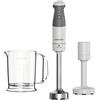 Kenwood Triblade HBM40.004WH, miscelatore a immersione e tappo in plastica senza BPA, lavabile in lavastoviglie, 850 W, bianco
