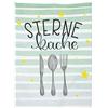 GRUSS & CO 47105 - Strofinaccio in cotone, 60 x 45 cm, colore: Verde