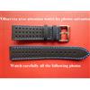 Morellato 22 mm Bracciale Orologio Morellato Pelle Vera Racing Rallye Blu