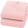 Dudu N Girlie NEXT2ME, in jersey di cotone, 51 cm x 85 cm, pezzi, rosa