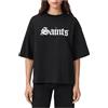 AllSaints Maglietta Saint Amelie Donna, Nero, L