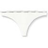 Calvin Klein Donna Perizoma con Fascia con Logo, Bianco (White), L