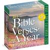 Workman Calenders 365 Bible Verses-a-Year for 2024 Page-a-Day Calendar: Timeless Words From the Bible to Guide, Comfort, and Inspire