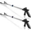 MEDca Reacher Grabber Tool - (2 pezzi) - Dispositivo di presa - Leggero e durevole artiglio pieghevole che estende la portata del braccio fino a 80 cm - ideale per uso interno ed esterno