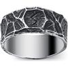 WESTMIAJW Viking Rings for Men Norse Runes Compass Ring Stainless Steel Jewellery Q,S,T1/2,V1/2,Y,Z+1