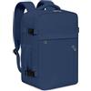 KIRFEIHT Bagaglio a Mano 40x30x20 per Ryanair Zaino da Viaggio Aereo Piccolo - 24L Borsa da Viaggio per Cabina, Zaini Universali per Uomo e Donna per Scuola Trekking Lavoro - Blu