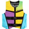 Owntop Gilet da Nuoto Junior | Aiuto al Galleggiamento per Ragazzi e Bambini | Giubbotto Galleggiante in Neoprene Leggero con Doppie Cinghie di Sicurezza Regolabili per Nuoto, Kayak (Multicolor,L)