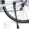 Noaxylic Noafricz Cavalletto Bici, con Piede in Gomma Antiscivolo Rastrelliera per Biciclette in Alluminio Regolabile, con Due Chiavi Esagonali 5 mm, Adattocon Ruote 16, 20, 24, 26 Pollici
