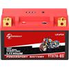 MOUDENSKAY Batteria al Litio per Moto 12V Batteria al Litio Powersports con BMS e indicatore 51.2WH 4AH 320CCA YTX7A-BS LiFePO4,batteria di avviamento per moto,ATV,UTV,veicoli d'acqua, ecc