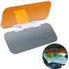 HONGXIN-SHOP Auto Visiera Parasole, Auto Anti-abbagliamento 2 in 1 Giorno e Notte guida Parasole con il Pulsante di Regolazione Anti-Glare Anti-UV