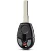 topone1 Telecomando 2 tasti Custodia per chiave transponder auto per Fiat Positron