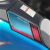 Resin Bike Adesivi Moto Compatibile con CF Moto 800 MT-X 2025-2026 Zephyr Blue. Protezioni Grip Paraserbatoio da Urti e Graffi. Adesivi Resinati con Effetto 3D Made in Italy