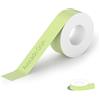 PeriPage Nastro termico autoadesivo continuo per etichettatrice, 1,4 cm x 4,2 m, compatibile con L1 D30 D110 E10 P21, per casa, scuola, ufficio, 1 rotolo, verde