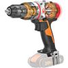 WORX WX354.9 Trapano a Batteria 20 V - Motore Brushless - Solo utensile