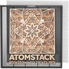 ATOMSTACK F2N Letto laser a nido d'ape 350 × 350 mm progettato per stazioni di lavoro di incisione laser. Dispone di un guscio in metallo compatibile con la maggior parte delle macchine per incisione.