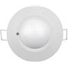 HUBER MOTION 65HF rilevatore di movimento 360° per interni I rilevatore di movimento da incasso, rilevatore di movimento a soffitto adatto a LED, sensore di movimento, tecnologia a 3 fili