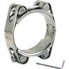 Zerniple Morsetto per tubo flessibile resistente a T da 95-105 mm in acciaio inossidabile 304 a doppia testa a doppio strato fascette per tubi larghezza 24 mm (1 pezzo con chiave)