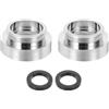 QUARKZMAN 2Pcs Adattatore Aeratore Rubinetto, Femmina M26 A Maschio M22 Con Guarnizione, Lunghezza 13mm