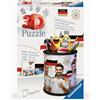 Ravensburger Utensilo DFB Puzzle 3D 11587 - Portapenne per gli appassionati di calcio dai 6 anni in su, organizer da scrivania per adulti e bambini