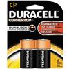 Duracell Coppertop alkaline batteries with Duralock Power Preserve Technology, C, 2/Pack, Sold AS 1 Package