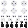 The Lord of the Tools Set di 3 cuscinetti in silicone per il controllo del controller, compatibile con Sony Playstation 4 PS4