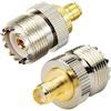 TengKo Coassiale RF Coassiale Adattatore SMA Femmina a Femmina UHF SO239 Connettore (2PCS)