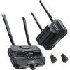 Lemorele Trasmettitore e Ricevitore Wireless HDMI 2 batterie da 4400mAh video Full HD 200M con HDMI Loopout 1TX a 4RX per live streaming, riprese e fotografia