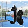 Generic Supporto per telefono per paddle con ventosa resistente, supporto universale per smartphone, per registrazione video, allenamento e social media, girevole a 360°