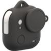 GEEMEE Custodia protettivo Cage Fotocamera per Insta360 Go Ultra, Silicone Action Camera Frame Case Accessori per Insta360 Go Ultra Protector - Nero
