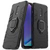 MaiJin LuluMain Compatibile con OnePlus 7, OnePlus 6T Cover, Custodia Armor Anello Cavalletto (Funziona con Il Supporto Magnetico per Auto) Case Paraurti per OnePlus 7, OnePlus 6T (Nero)