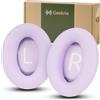 Geekria Cuscinetti auricolari di ricambio compatibili con Bose QuietComfort QC45 QC35 QC35 II QC25 QC15, SoundLink Around-Ear II, AE2, SoundTrue (Purple)