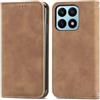 Cracedily Cover per Honor X8B Case, Custodia Cover Pelle Premium Portafoglio con Porta Carte Magnetica Supporto Protezione Flip Case Custodia per Honor X8B, Caffè