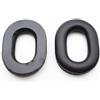 Hxstaald Cuscinetti auricolari di ricambio morbidi per David Clark H10-60 H10-20 H10-13.4 H10-30 H10-13S, cuscinetti auricolari in silicone per ATH-50x, robusti, Faro Aviation (guarnizioni in pelle)