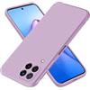 EASSGU Custodia per HUAWEI P40 Lite 4G (6.4 Inches), Cover Morbida in Silicone TPU - Erba Viola
