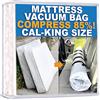 Homie Sacco sottovuoto per materasso, sacchetto sigillabile per materassi in memory foam o a molle interne, compressione e stoccaggio per traslochi e ritorni (Cal-King)