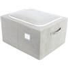 Idehome Platinum MR160 696a Custodia Stagione IPV2 PPNW Polipropilene, Colore: Tortora, Dimensioni: 49,5 x 33,5 x 61 cm