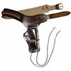 DENIX CINTURONE DENIX WESTERN MARRONE LAVORATO PER PISTOLA