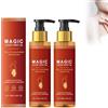 Utapossin Magic-Olio per il corpo - Olio nutriente e schiarente con estratto naturale, Adatto per Pelle Secca, Anti Smagliature, olio nutriente (200 ml), Trattamento intensivo per schiarire la pelle