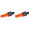 Gardena Lancia Gardena Profi-System, Lancia da giardino di grande portata, regolabile in continuo, ugello in ottone, idonea per tubi da 19 mm (3/4 pollice) (2818-20) (Confezione da 2)