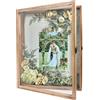 GraduatePro Cornice 3D 30x40 Profonda con vetro per Oggetti in Legno da Parete Tavolo Regalo Decorativo